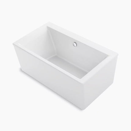 Kohler Stargaze 60" x 34" freestanding bath with straight shroud K-24010-0 - Plumbing Market