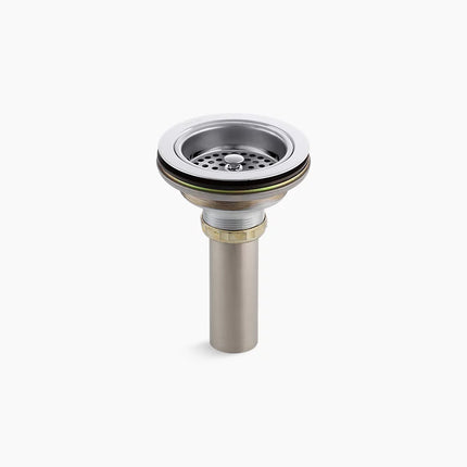 Kohler Duostrainer Sink drain and strainer with tailpiece K-8801-CP - Plumbing Market