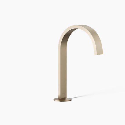 Kohler Components Bathroom sink faucet spout with Ribbon design, 1.2 gpm K-77968-BV - Plumbing Market