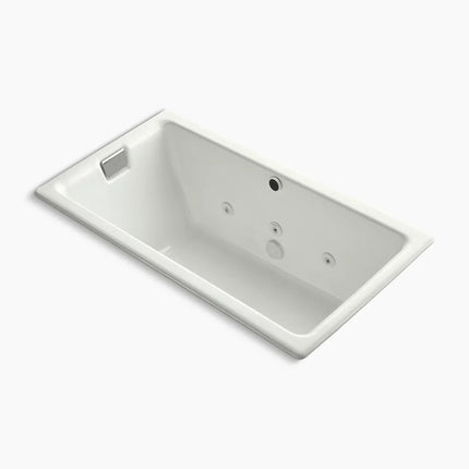Kohler Tea-for-Two 66" x 36" drop-in/undermount whirlpool bath K-856-JHE-NY - Plumbing Market