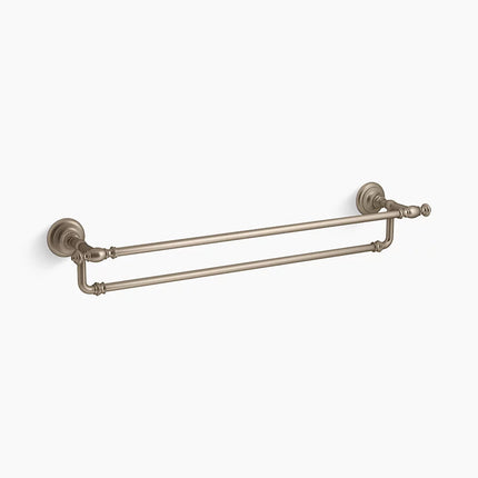Kohler Artifacts 24" double towel bar K-72570-BV - Plumbing Market