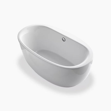 Kohler Sunstruck 65-1/2" x 35-1/2" freestanding bath with fluted shroud K-6369-0 - Plumbing Market