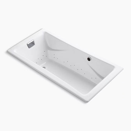 Kohler Tea-for-Two 71-3/4" x 36" drop-in Heated BubbleMassage air bath K-865-GHCP-0 - Plumbing Market
