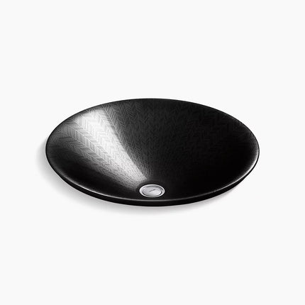 Kohler Herringbone Round Lavatory 75748-HD2-7 - Plumbing Market