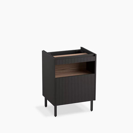 Kohler Spacity 22-3/4" wall-hung bathroom vanity cabinet K-32161-DKS - Plumbing Market