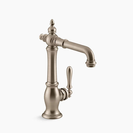 Kohler Artifacts Single-handle bar sink faucet K-99267-BV - Plumbing Market