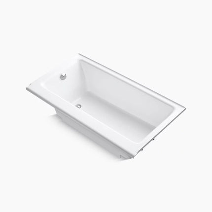 Kohler Highbridge 60" x 32" alcove bath, left drain K-877-S-0 - Plumbing Market
