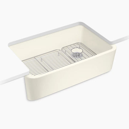 Kohler Ironridge 34" undermount single-bowl farmhouse kitchen sink K-24268-96 - Plumbing Market