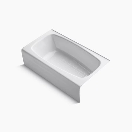 Kohler Seaforth 54" x 30-1/4" alcove bath, right drain K-746-0 - Plumbing Market