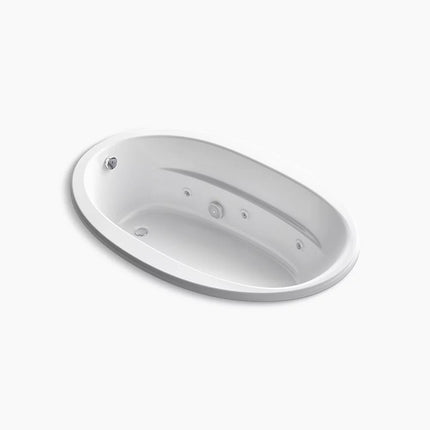 Kohler Sunward 66" x 42" drop-in whirlpool bath K-6347-CB-0 - Plumbing Market