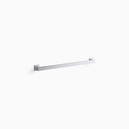 Kohler Square 24" grab bar K-23295-CP - Plumbing Market