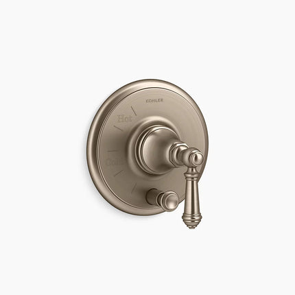 Kohler Artifacts Rite-Temp Vlv Trm W/Div, Lvr T72768-4-BV - Plumbing Market