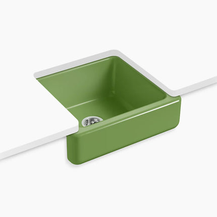 Kohler Whitehaven 23-1/2" undermount single-bowl farmhouse kitchen sink K-5664-34 - Plumbing Market