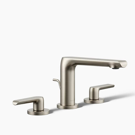 Kohler Avid Widespread bathroom sink faucet, 0.5 gpm K-97352-4N-BN - Plumbing Market