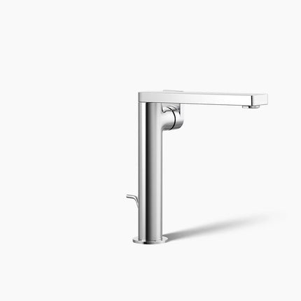 Kohler Composed Tall single-handle bathroom sink faucet with Lever handle, 1.2 gpm K-73168-4-CP - Plumbing Market
