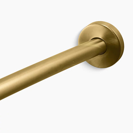Kohler Expanse Contemporary design curved shower rod K-9351-2MB - Plumbing Market