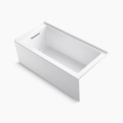 Kohler Underscore 60" x 30" Alcove Bathtub With Apron and Flange - Plumbing Market