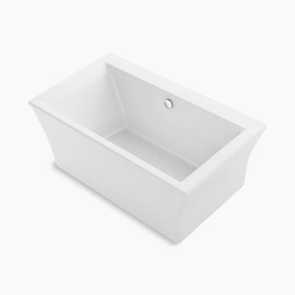 Kohler Stargaze 60-1/4" x 34-1/4" Freestanding Bath with Fluted Shroud - Plumbing Market