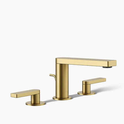 Kohler Composed Widespread bathroom sink faucet with Lever handles, 1.2 gpm K-73060-4-2MB - Plumbing Market