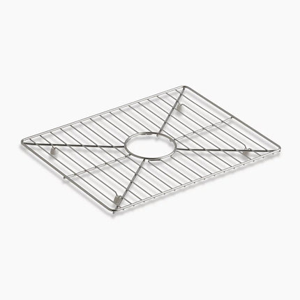 Kohler Poise Stainless steel sink rack, 17-3/16" x 13-3/16", for kitchen sink K-3143-ST - Plumbing Market