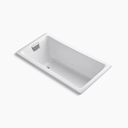 Kohler Tea-for-Two 60" x 32" drop-in Heated BubbleMassage air bath K-852-GH0-0 - Plumbing Market