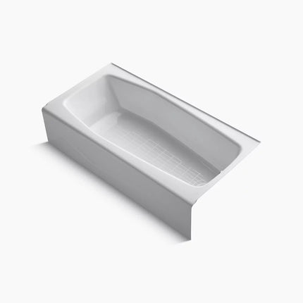 Kohler Villager 60" x 30-1/4" alcove bath, right drain K-716-0 - Plumbing Market