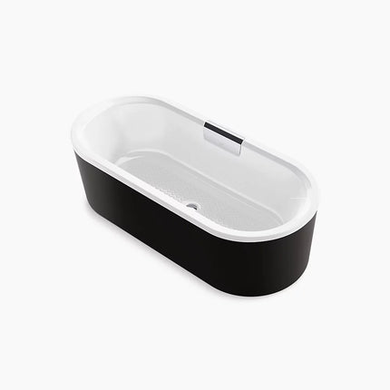 Kohler Volute 63" x 28-3/8" freestanding bath with shroud K-29325-7-0 - Plumbing Market