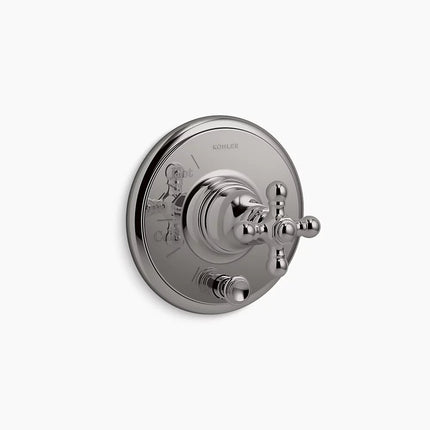 Kohler Artifactsrite-Temp Vlv Trm W/Div,Cross T72768-3-TT - Plumbing Market