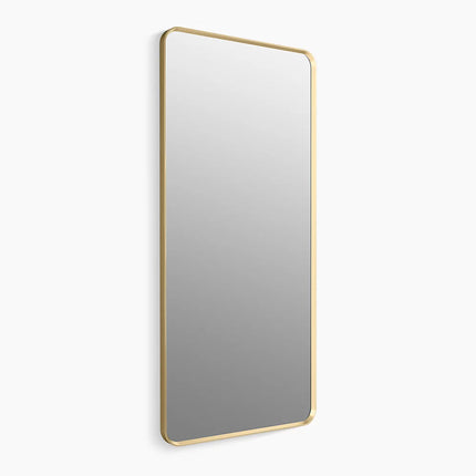 Kohler Essential 28" x 60" rectangular framed mirror K-31366-BGL - Plumbing Market