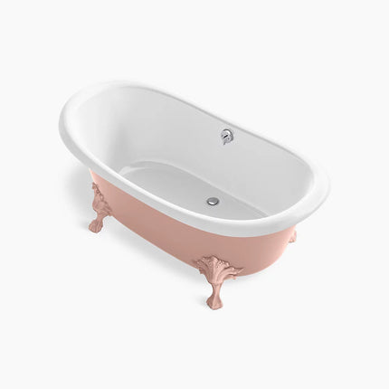 Kohler Artifacts 66-1/8" x 32-1/2" freestanding bath K-21000-PPB-0 - Plumbing Market