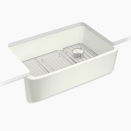 Kohler Ironridge 34" undermount single-bowl farmhouse kitchen sink K-24268-NY - Plumbing Market