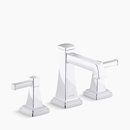 Kohler Riff Widespread bathroom sink faucet, 0.5 gpm K-27399-4N-CP - Plumbing Market