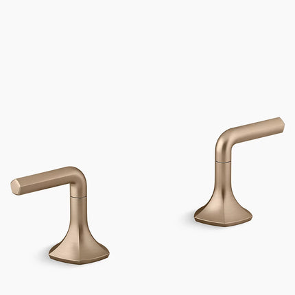 Kohler Occasion Bathroom Bath Lever Handles 27018-4-BV - Plumbing Market