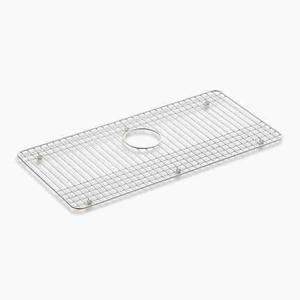 Kohler Dickinson Elmbrook Stainless steel sink rack, 27-1/2" x 13-1/4" K-6062-ST - Plumbing Market