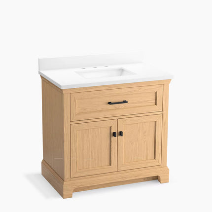 Kohler Charlemont 36" bathroom vanity cabinet with sink and quartz top K-29261-BD1-WEK - Plumbing Market