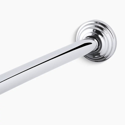 Kohler Expanse Curved shower rod - traditional design K-9349-S - Plumbing Market
