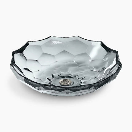 Kohler Briolette 17-1/2" round vessel bathroom sink, no overflow K-2373-B11 - Plumbing Market