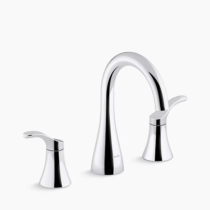 Kohler Simplice Widespread bathroom sink faucet, 1.2 gpm K-27390-4-CP - Plumbing Market