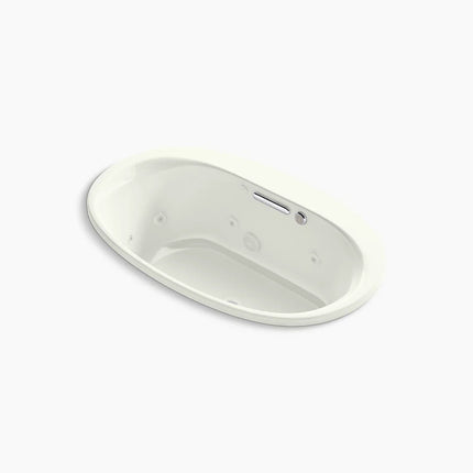 Kohler Underscore 59-3/4" x 35-3/4" drop-in Heated BubbleMassage air bath with whirlpool K-5714-XHGH-NY - Plumbing Market