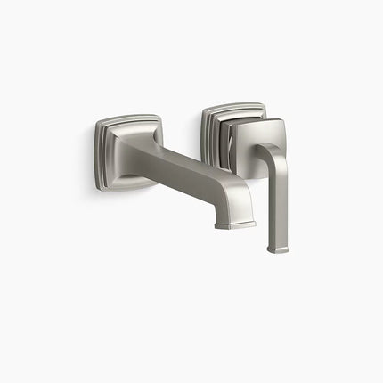 Kohler Riff Wall-mount single-handle bathroom sink faucet, 1.2 gpm K-26431-4-BN - Plumbing Market