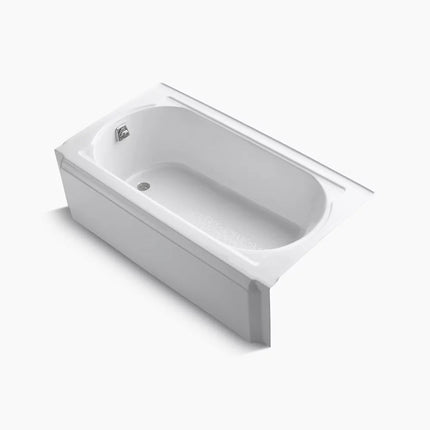 Kohler Memoirs 60" x 33-3/4" alcove bath, left drain K-721-0 - Plumbing Market