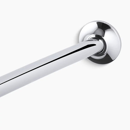 Kohler Expanse Curved shower rod - transitional design K-9350-S - Plumbing Market
