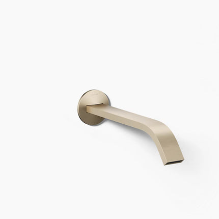 Kohler Components Wall-mount bathroom sink faucet spout with Ribbon design, 1.2 gpm K-T23888-BV - Plumbing Market