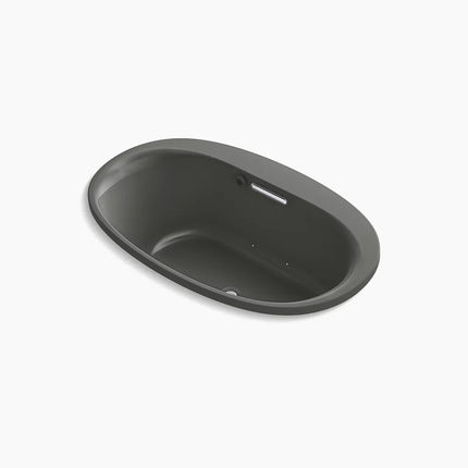 Kohler Underscore 59-3/4" x 35-3/4" drop-in Heated BubbleMassage air bath K-5714-GH-58 - Plumbing Market