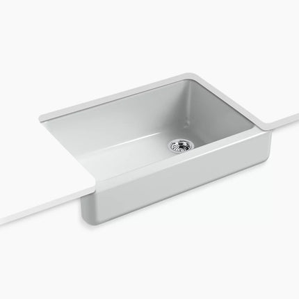 Kohler Whitehaven 32-1/2" undermount single-bowl farmhouse kitchen sink K-5826-95 - Plumbing Market