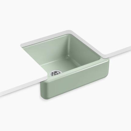 Kohler Whitehaven 23-1/2" undermount single-bowl farmhouse kitchen sink K-5664-42 - Plumbing Market