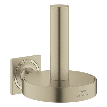 Grohe ALLURE SPARE TOILET PAPER HOLDER Brushed Nickel 40956EN1 - Plumbing Market