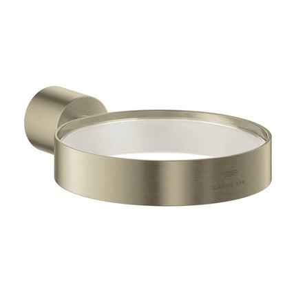 Grohe ATRIO NEW SOAP HOLDER Brushed Nickel 40885EN0 - Plumbing Market