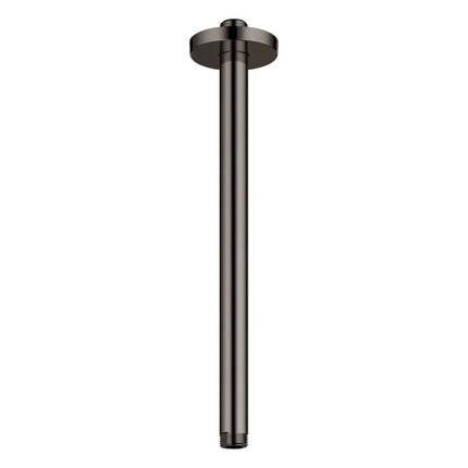 Grohe CEILING MOUNT ARM ROUND Hard Graphite 28492A00 - Plumbing Market