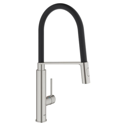 Grohe CONCETTO SEMI-PRO KITCHEN US, BLACK HOSE Supersteel 31492DC0 - Plumbing Market